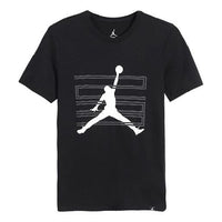 حذاء رياضي كاجوال من Air Jordan بأكمام قصيرة يسمح بمرور الهواء باللون الأسود 944221-010