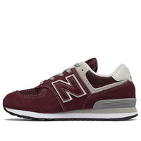 New Balance Little Kids' 574 Core Shoes Burgundy/Gray PC574GB
