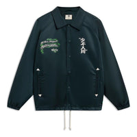 Li-Ning BadFive Graphic Loose Fit Jacket 'Black Green' AFDSD99-1