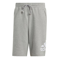 شورت adidas Essentials بشعار كبير French Terry باللون الرمادي IC9403