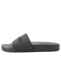 (WMNS) شبشب حمام سباحة Balenciaga "أسود" 565547W1S841000
