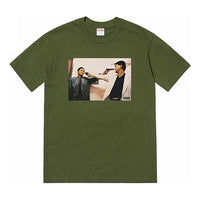 تي شيرت Supreme FW18 The Killer Trust Olive Tee SUP-FW18-674