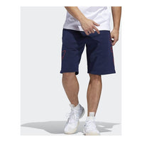 شورت رياضي قصير من adidas originals Ft Otln باللون الأزرق DV3273