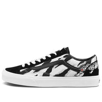 حذاء رياضي منخفض الرقبة من Vans للجنسين، طراز 36، أسود/أبيض، VN0A3DZ3WHT