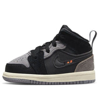 (TD) Air Jordan 1 Mid SE Craft 'Inside Out - Black' DV0437-001