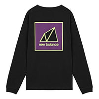 New Balance All Terrain Long Sleeve Top 'Black Purple' MT11584-BK