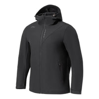 سترة رياضية من Li-Ning بغطاء رأس واقٍ من الرياح "أسود" AFDS005-1