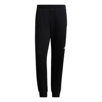 بنطال رياضي رجالي من adidas Fi Kn Slim Pnt Logo أسود اللون H39353
