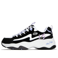 (WMNS) Skechers D'LITES 4.0 'أسود بنفسجي' 896138-BKLV