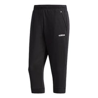 Men's adidas neo C+ 3/4 TP Slim Fit Sports Cropped Pants/Trousers Black DM4266