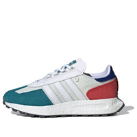 حذاء adidas Retropy E5 Boost باللون الأبيض والأزرق المخضر والأحمر ID6262