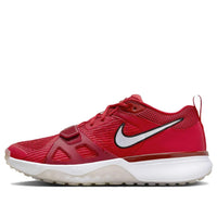 حذاء Nike Air Zoom Diamond Elite باللون الأحمر والأبيض الجامعي DZ0503-600