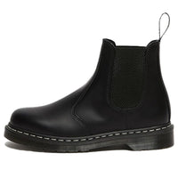 Dr.Martens 2976 White Stitch Leather Chelsea Boots 'Black' 26257001