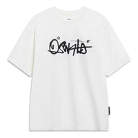 Li-Ning x Disney Graphic T-shirt 'White Black' AHST313-4