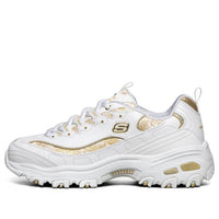 (WMNS) Skechers D lites 1.0 أبيض/ذهبي 13091-WHT