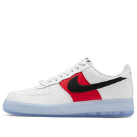 حذاء Nike Air Force 1 '07 LV8 EMB 'Icy Soles - University Red' CT2295-110