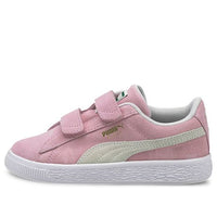 (PS) حذاء PUMA Suede Classic Xxi كاجوال باللونين الأبيض والوردي 380563-05