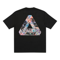 تي شيرت Palace Tri-Sticker Pack Logo 'أسود' P21TS106