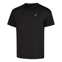 قميص رياضي ASICS LITE-SHOW بأكمام قصيرة للجري، مقاسات آسيوية، "Performance Black" 2011D069-001