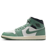 (WMNS) حذاء Air Jordan 1 Mid "Jade Smoke" BQ6472-130