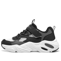 (GS) Skechers DLITES 1.0 'أسود رمادي' 405235L-BKGY