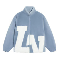 جاكيت Li-Ning Big Logo Polar Fleece "Sky Blue" AFDSD61-4