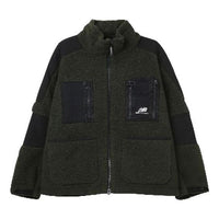 New Balance Winter Warm Coat Asia Sizing 'Green Black' MDA43121-KH
