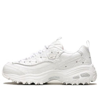 (WMNS) حذاء Skechers D'Lites Glamour Feels low/Dad باللون الأبيض GS 13087-WSL