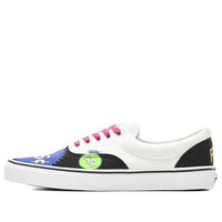 حذاء تزلج كاجوال أنيق من Vans Era Small Series للجنسين، أسود وأبيض، VN0A54F140L