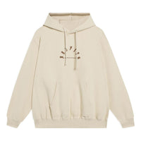 Li-Ning BadFive Cartoon Graphic Hoodie 'Light Brown' AWDT091-6