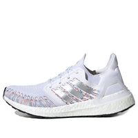 (WMNS) حذاء adidas UltraBoost 20 "أبيض متعدد الألوان" EG0728