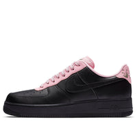 حذاء Nike Air Force 1 '07 LV8 'كعب مبطن باللون الأسود والوردي' CJ1629-001