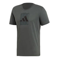 adidas The Pack Q2 Gfx logo Printed Sports Sleeve Short Sleeve Green DV3059