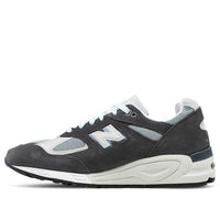حذاء New Balance x Kith 990v2 مصنوع في الولايات المتحدة الأمريكية باللون الأزرق الفولاذي M990KT2
