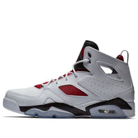 حذاء Air Jordan Flight Club 91 "أبيض وأسود وأحمر" رقم 555475-121