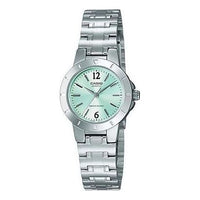 CASIO Quartz Waterproof Peppermint Green Analog LTP-1177A-3ADF