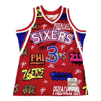 Mitchell &amp; Ness SS22 76 TFSM4768-P7696AIVRED1