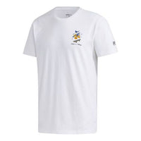 adidas neo Donald Duck Sports Round Neck Short Sleeve White GJ5644