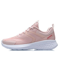 (WMNS) حذاء الجري الخفيف الوزن Li-Ning "وردي أبيض" ARHR064-5