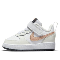 (TD) Nike Court Borough Low 2 'White Metallic Red Bronze' BQ5453-116