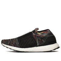 حذاء adidas Ultra Boost بدون أربطة "Black Shock Yellow Active Red" B37687