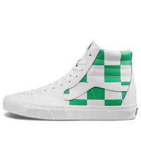 Vans Sk8-hi أبيض وأخضر VN0A4BV6TS9