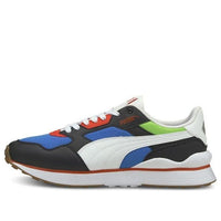 حذاء جري PUMA R78 Futr منخفض الرقبة أسود/أبيض/أزرق 374895-13