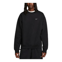 Nike Solo Swoosh Fleece Crew 'Black' DX1361-010