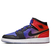 (GS) حذاء Air Jordan 1 Mid 'Skyline' DX4379-400