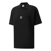 قميص بولو بشعار PUMA "أسود" 535271-01