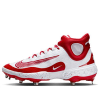 Nike Alpha Huarache Elite 4 Mid 'White University Red' FD2744-106