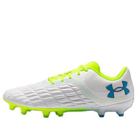 حذاء Under Armour Clone Magnetico Pro 3 FG "أبيض عالي الوضوح أصفر" 3027038-103