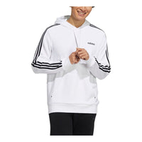 adidas neo Casual Sports Hoodie Side Stripe White H53023
