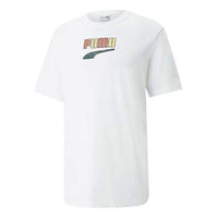 تيشيرت بشعار PUMA Downtown باللون الأبيض 535359-02